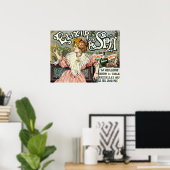 Poster Victorian Era Art Nouveau Elixir Annonce (Bureau à domicile)