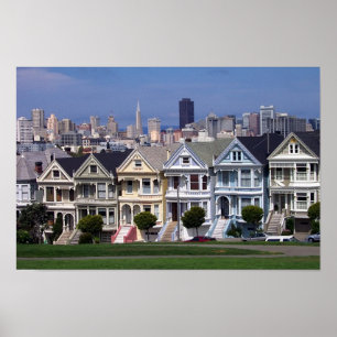 Poster Victorian Houses