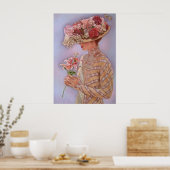 Poster Victorian Lady Jessica (Cuisine)