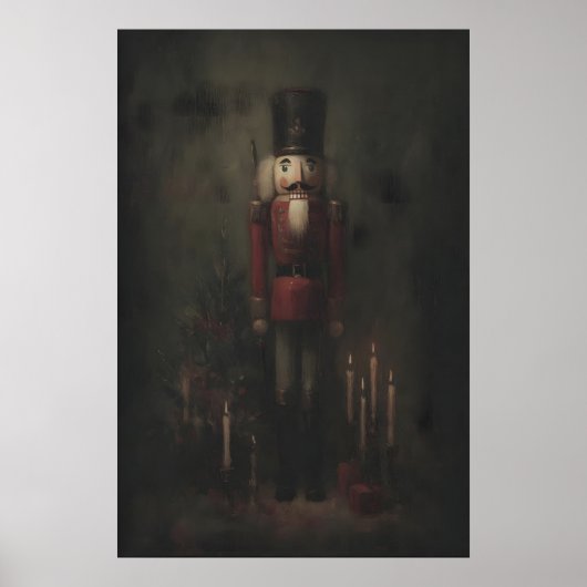 Poster Victorian Nutcracker With Candlelight, Gothic (Devant)