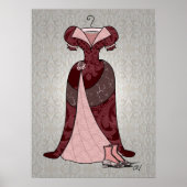 Poster 'Victorian Tea Gown' (Devant)