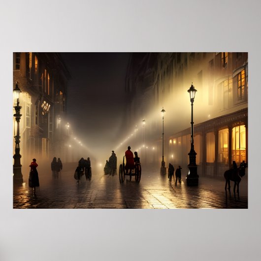 Poster Victoriana Elegance 1888 Londres. (Devant)