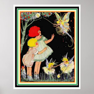 Poster victorien "Fairy"