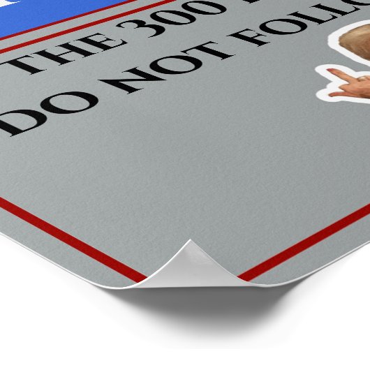 Poster Vide Business Sign, ajouter ou modifier du texte P (Coin)