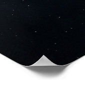 Poster Vide Stellaire Corbeau Cosmique (Coin)