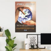 Poster vidéo CSA Small World 27X40 (Bureau à domicile)