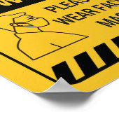 Poster Vidéo de vente au détail 19 S'il vous plaît porter (Coin)