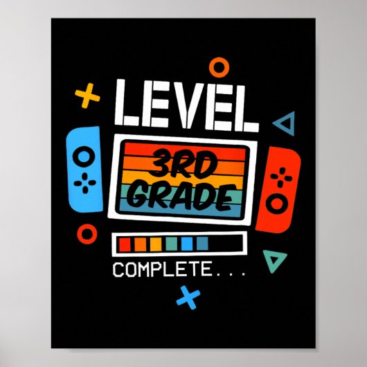 Poster Vidéo du dernier jour d'école niveau 3e année comp (Devant)