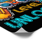 Poster Vidéo Game Boys Enfants 2e niveau Niveau Déverroui (Coin)