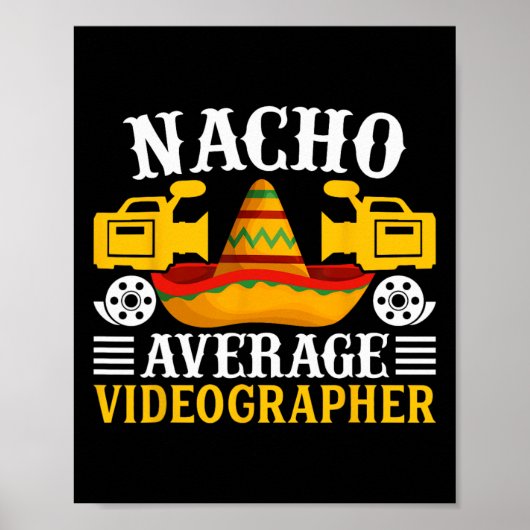 Poster Vidéographe Nacho Moyen - Funny Cinco De Mayo V (Devant)