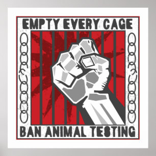 Poster Videz chaque cage
