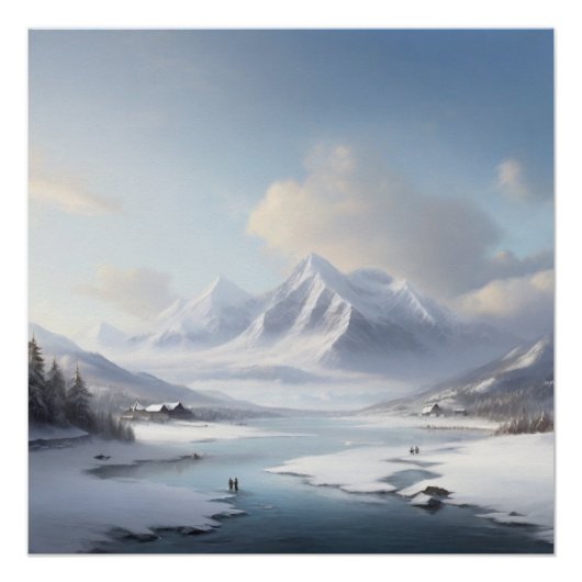 Poster vie au pôle (Devant)