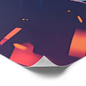 Poster Vie club Rave City (Coin)