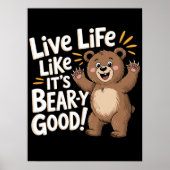 Poster Vie comme c'est bien pour l'ours (Devant)