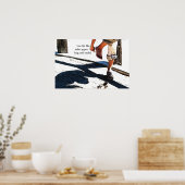 Poster Vie comme du papier toilette (Cuisine)