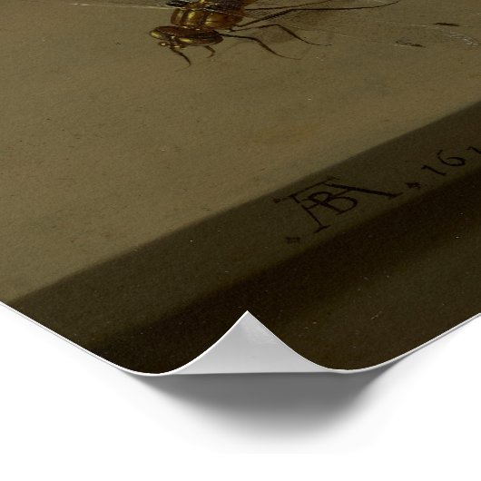 Poster Vie continue de fleurs (Coin)