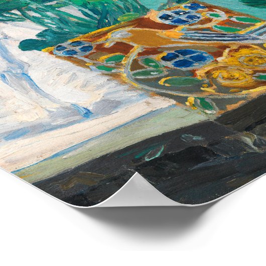 Poster Vie continue de fleurs | Koloman Moser (Coin)