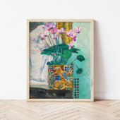 Poster Vie continue de fleurs | Koloman Moser