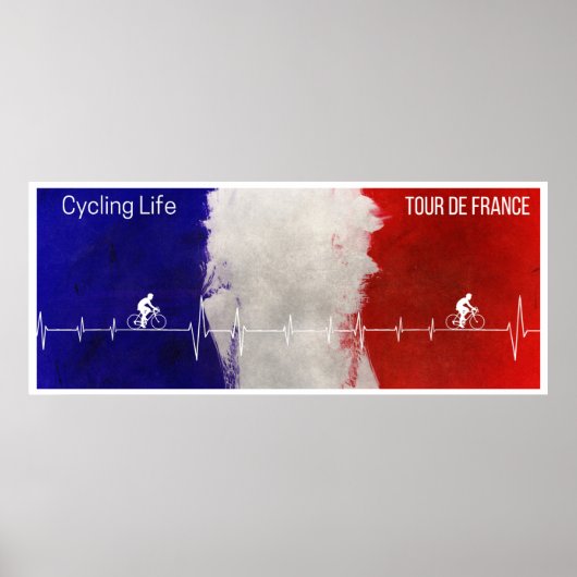 Poster Vie cycliste, Tour de France (Devant)