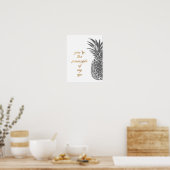 Poster Vie d'ananas II (Cuisine)