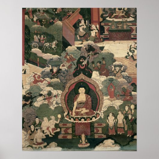 Poster Vie de Bouddha Sakymuni (Devant)