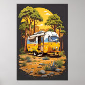 Poster Vie de camping (Devant)