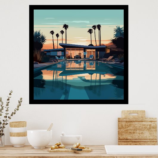 POSTER VIE DE DÉSERT #5 (Cuisine)