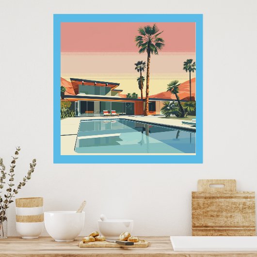 POSTER VIE DE DÉSERT # 7 (Cuisine)