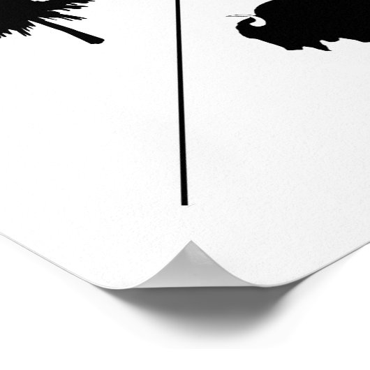 Poster Vie de montagne (Coin)