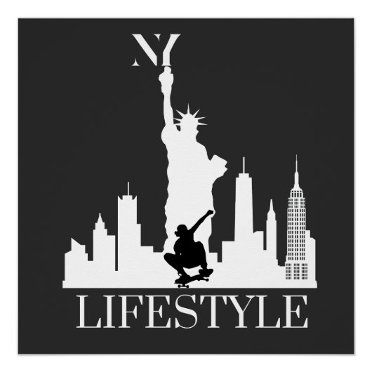 POSTER VIE DE NEW YORK (Devant)