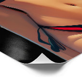 Poster Vie d'Imaginaire - Blonde Beach Babe (Coin)