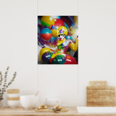 Poster Vie du ballon (Cuisine)