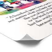 Poster VIE D'UN ENFANT= Cent ans (Coin)