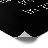 Poster Vie en Années - Abraham Lincoln citation - Art pri (Coin)