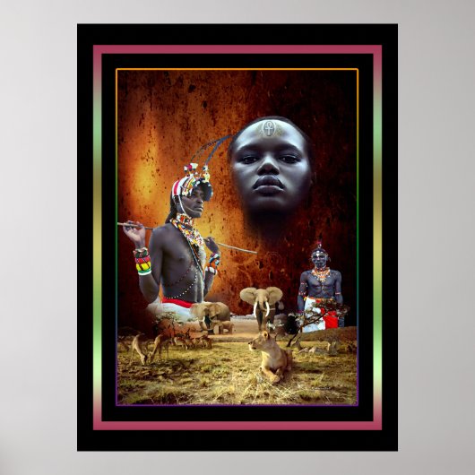 Poster "Vie et Immortalité" : (Devant)