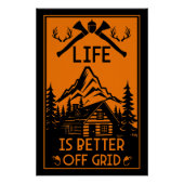 POSTER VIE HORS GRILLE (Devant)