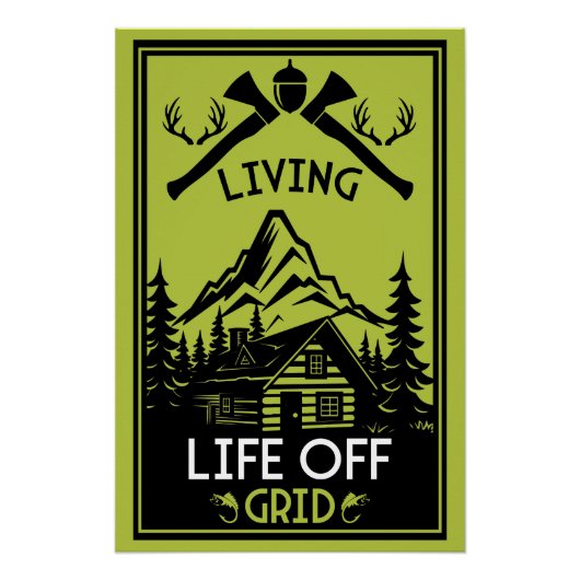 POSTER VIE HORS GRILLE (Devant)