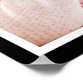 POSTER VIE INFANTILE DE FILLE BÉBÉ SOURIANTE PRO-VIE (Coin)