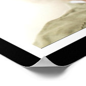 POSTER VIE INFANTILE DE FILLE BÉBÉ SOURIANTE PRO-VIE (Coin)