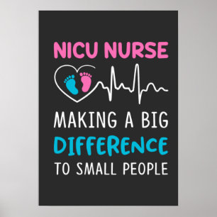 Poster Vie infirmière   Nicu Nurse