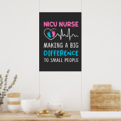 Poster Vie infirmière | Nicu Nurse (Cuisine)