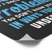 Poster Vie infirmière | Oncologie infirmière (Coin)