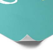 Poster vie marine tropicale | (Coin)