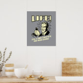 Poster Vie : Mauvais Substitut Pour Les Jeux Vidéo (Cuisine)