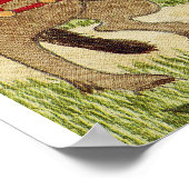 Poster Vie médiévale en Angleterre - Pèlerins de Canterbu (Coin)