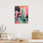 Poster Vie moderne (Cuisine)