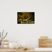 Poster Vie morte (Cuisine)