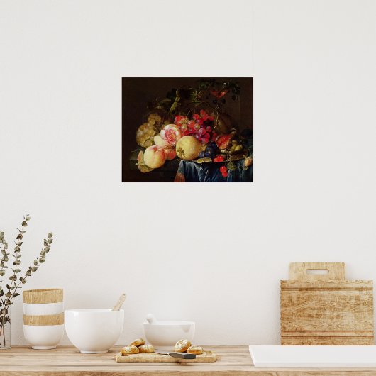 Poster Vie morte (Cuisine)