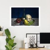 Poster Vie morte (Bureau à domicile)