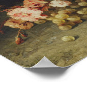 Poster Vie morte avec des raisins (Coin)